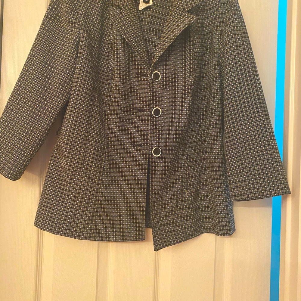 Blazer/jacket black/ white.